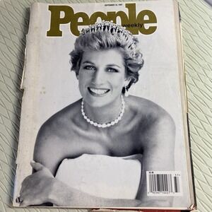 People Magazine Princess Diana vintage back issue Used September‎ 15 1997